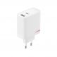 OnePlus GaN SUPERVOOC Dual Port Fast Wall Charger 80W - захранване за ел. мрежа за лаптопи, смартфони и таблети с USB-C изход с технология за бързо зареждане USB-C кабел (бял) thumbnail 2