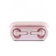 Guess Elongated Metallic ENC Stereo TWS Headset - безжични блутут слушалки със зареждащ кейс за мобилни устройства (розов)  thumbnail 4