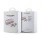 Guess Elongated Metallic ENC Stereo TWS Headset - безжични блутут слушалки със зареждащ кейс за мобилни устройства (розов)  thumbnail 8