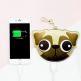 3D Dog Power Bank With Keyring 2200 mAh - компактна външна батерия с 1xUSB-A изход за мобилни устройства (сив) thumbnail 2