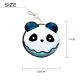 3D Panda Power Bank With Keyring 2200 mAh - компактна външна батерия с 1xUSB-A изход за мобилни устройства (бял) thumbnail 3