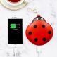 3D Ladybird Power Bank With Keyring 2200 mAh - компактна външна батерия с 1xUSB-A изход за мобилни устройства (червен) thumbnail 2