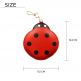 3D Ladybird Power Bank With Keyring 2200 mAh - компактна външна батерия с 1xUSB-A изход за мобилни устройства (червен) thumbnail 3