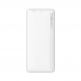 Baseus Airpow Fast Charging Power Bank 20W 10000 mAh - външна батерия с 1xUSB-A и 1xUSB-C изходи с технология за бързо зареждане (бял)  thumbnail 3