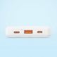 Baseus Airpow Fast Charging Power Bank 20W 10000 mAh - външна батерия с 1xUSB-A и 1xUSB-C изходи с технология за бързо зареждане (бял)  thumbnail 12
