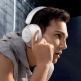 Baseus Bass 30 Max Bluetooth Wireless On-Ear Headphones - безжични блутут слушалки с микрофон за мобилни устройства (бял) thumbnail 10