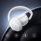 Baseus Bass 30 Max Bluetooth Wireless On-Ear Headphones - безжични блутут слушалки с микрофон за мобилни устройства (бял) thumbnail 11