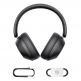Baseus Bass 30 Max Bluetooth Wireless On-Ear Headphones - безжични блутут слушалки с микрофон за мобилни устройства (черен) thumbnail 6