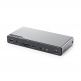 Alogic DV4 14-in-1 Quad  Display USB-C Docking Station - мултифункционална док станция за свързване на допълнителна периферия за компютри с USB-C порт (тъмносив) thumbnail 2