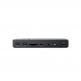 Alogic DV4 14-in-1 Quad  Display USB-C Docking Station - мултифункционална док станция за свързване на допълнителна периферия за компютри с USB-C порт (тъмносив) thumbnail 4