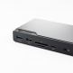 Alogic DV4 14-in-1 Quad  Display USB-C Docking Station - мултифункционална док станция за свързване на допълнителна периферия за компютри с USB-C порт (тъмносив) thumbnail 6