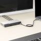 Alogic DV4 14-in-1 Quad  Display USB-C Docking Station - мултифункционална док станция за свързване на допълнителна периферия за компютри с USB-C порт (тъмносив) thumbnail 10