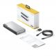 Alogic DV4 14-in-1 Quad  Display USB-C Docking Station - мултифункционална док станция за свързване на допълнителна периферия за компютри с USB-C порт (тъмносив) thumbnail 14