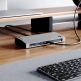 Alogic Blaze Thunderbolt 4 Docking Station - мултифункционална док станция за свързване на допълнителна периферия за компютри с USB-C порт (тъмносив) thumbnail 4