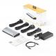 Alogic Blaze Thunderbolt 4 Docking Station - мултифункционална док станция за свързване на допълнителна периферия за компютри с USB-C порт (тъмносив) thumbnail 15