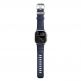 Nomad Rocky Point Strap - силиконова каишка за Apple Watch 42мм, 44мм, 45мм, 46мм, Ultra 49мм (тъмносин) thumbnail 7