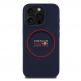 Red Bull Liquid Silicone Red Ring MagSafe Case - дизайнерски силиконов кейс с MagSafe за iPhone 16 Pro Max (тъмносин) thumbnail 3