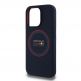 Red Bull Liquid Silicone Red Ring MagSafe Case - дизайнерски силиконов кейс с MagSafe за iPhone 16 Pro Max (тъмносин) thumbnail 5
