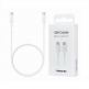 Samsung USB-C to USB-C Cable EP-DA705BWEGWW - кабел за устройства с USB-C порт (100 см) (бял) (ритейл опаковка) thumbnail 2