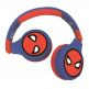 Lexibook SpiderMan Wireless On-Ear Headphones - безжични слушалки подходящи за деца (син-червен) thumbnail