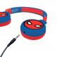 Lexibook SpiderMan Wireless On-Ear Headphones - безжични слушалки подходящи за деца (син-червен) thumbnail 2