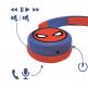 Lexibook SpiderMan Wireless On-Ear Headphones - безжични слушалки подходящи за деца (син-червен) thumbnail 3