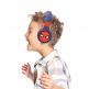 Lexibook SpiderMan Wireless On-Ear Headphones - безжични слушалки подходящи за деца (син-червен) thumbnail 4