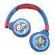 Lexibook Paw Patrol Wireless On-Ear Headphones - безжични слушалки подходящи за деца (син-червен) thumbnail