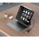 Satechi 6-in-1 USB-C Aluminum Slim Multiport Adapter - мултифункционален хъб за свързване на допълнителна периферия за компютри с USB-C (тъмносив) thumbnail 5