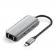 Satechi USB-C 4-in-1 2.5 Gigabit Ethernet Adapter - 3-портов USB-C хъб и 2.5 Gigabit Ethernet порт за MacBook и устройства с USB-C (тъмносив) thumbnail 4