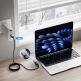 4smarts ComboCord USB-C and MagSafe 3 Adapter Cable 100W - качествен USB-C към USB-C кабел и USB-C към MagSafe 3 адаптер (200 см) (черен) thumbnail 5