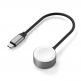 Satechi USB-C Magnetic Fast Charging Cable for Apple Watch - USB-C кабел за зареждане на Apple Watch (18 см) (тъмносив) thumbnail 2