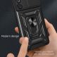 Techsuit CamShield Case - хибриден удароустойчив кейс с пръстен против изпускане за Samsung Galaxy A36 5G (черен)  thumbnail 2