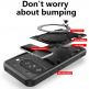 Techsuit CamGuard Pro Case - хибриден удароустойчив кейс с вградена поставка за Samsung Galaxy A36 5G (черен)  thumbnail 2