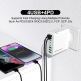 Techsuit CHPD224 Quick Wall Charger PD 65W - захранване за ел. мрежа с 4xUSB-A и 4xUSB-C изхода и технология за бързо зареждане (черен) thumbnail 3