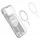 Spigen Ultra Hybrid MagSafe Zero One Case - хибриден кейс с висока степен на защита с MagSafe за iPhone 15 Pro (прозрачен-бял)  thumbnail 7