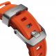 Nomad Rocky Point Strap - силиконова каишка за Apple Watch 42мм, 44мм, 45мм, 46мм, Ultra 49мм (оранжев-сив) thumbnail 4