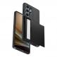 Spigen Slim Armor CS Case - хибриден кейс с отделение за кр. карти и най-висока степен на защита за Samsung Galaxy S25 Ultra (черен) thumbnail 7