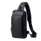 Yesido Anti-Theft Sling Backpack With Lock - стилна чанта с презрамка и ключалка за смартфони и други дребни вещи (черен) thumbnail