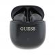 Guess Printed Classic Logo Stereo TWS Headset - безжични блутут слушалки със зареждащ кейс за мобилни устройства (черен) thumbnail