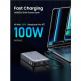 Ugreen Nexode Two Way Power Bank 20000 mAh 100W - преносима външна батерия с 2xUSB-C и 1xUSB-A изходи и технология за бързо зареждане (сив) thumbnail 2