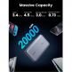 Ugreen Nexode Two Way Power Bank 20000 mAh 100W - преносима външна батерия с 2xUSB-C и 1xUSB-A изходи и технология за бързо зареждане (сив) thumbnail 4