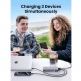Ugreen Nexode Two Way Power Bank 20000 mAh 100W - преносима външна батерия с 2xUSB-C и 1xUSB-A изходи и технология за бързо зареждане (сив) thumbnail 8