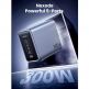 Ugreen Nexode GaN Travel Fast Wall Charger 300W - захранване за ел. мрежа за лаптопи, смартфони и таблети с 4xUSB-C и 1xUSB-A изходи с технология за бързо зареждане (тъмносив) thumbnail 2