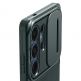 Spigen Optik Armor Case - тънък качествен силиконов (TPU) калъф с капак за камерата за Samsung Galaxy S25 Ultra (зелен) thumbnail 6
