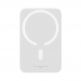 Baseus Magnetic Mini Air Wireless Charging Power Bank 6000 mAh 20W (PPCXM06A) - преносима външна батерия с USB-C порт и безжично зареждане с MagSafe (бял) thumbnail 3