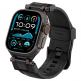 Spigen DuraPro Armor Band - силиконова каишка за Apple Watch 42мм, 44мм, 45мм, 46мм, Ultra 49мм (черен) thumbnail 2