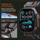 Spigen DuraPro Armor Band - силиконова каишка за Apple Watch 42мм, 44мм, 45мм, 46мм, Ultra 49мм (тъмносин) thumbnail 10