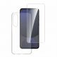 4smarts 360° Protection Set - тънък силиконов кейс и стъклено защитно покритие за дисплея на Samsung Galaxy A56 5G (прозрачен) thumbnail