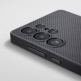 Pitaka PinButton Aramid Fiber MagSafe Case - иновативен кевларен кейс с MagSafe за Samsung Galaxy S25 Ultra (черен)  thumbnail 5